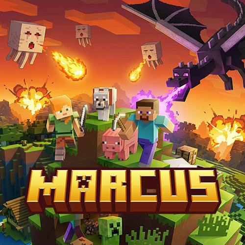 Custom Minecraft Poster With Name